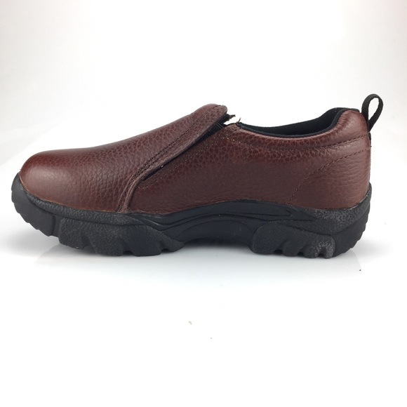 Roper Performance Sport Bay Brown Leather Slip On - Picture 3 of 8